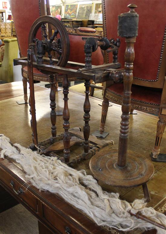Swiss spinning wheel(-)